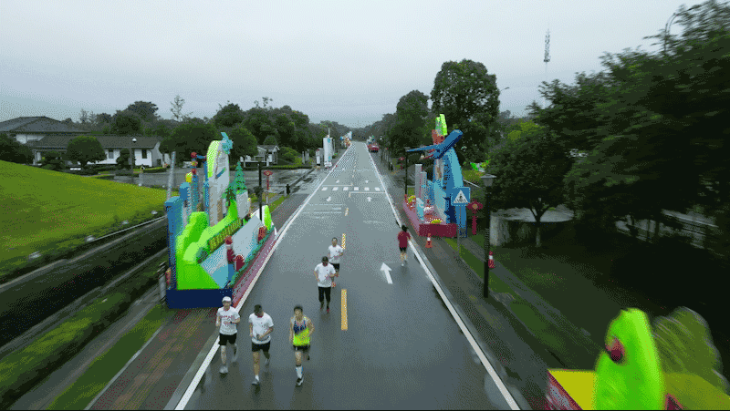 恒力長跑隊百公里接力獻(xiàn)禮建黨百年